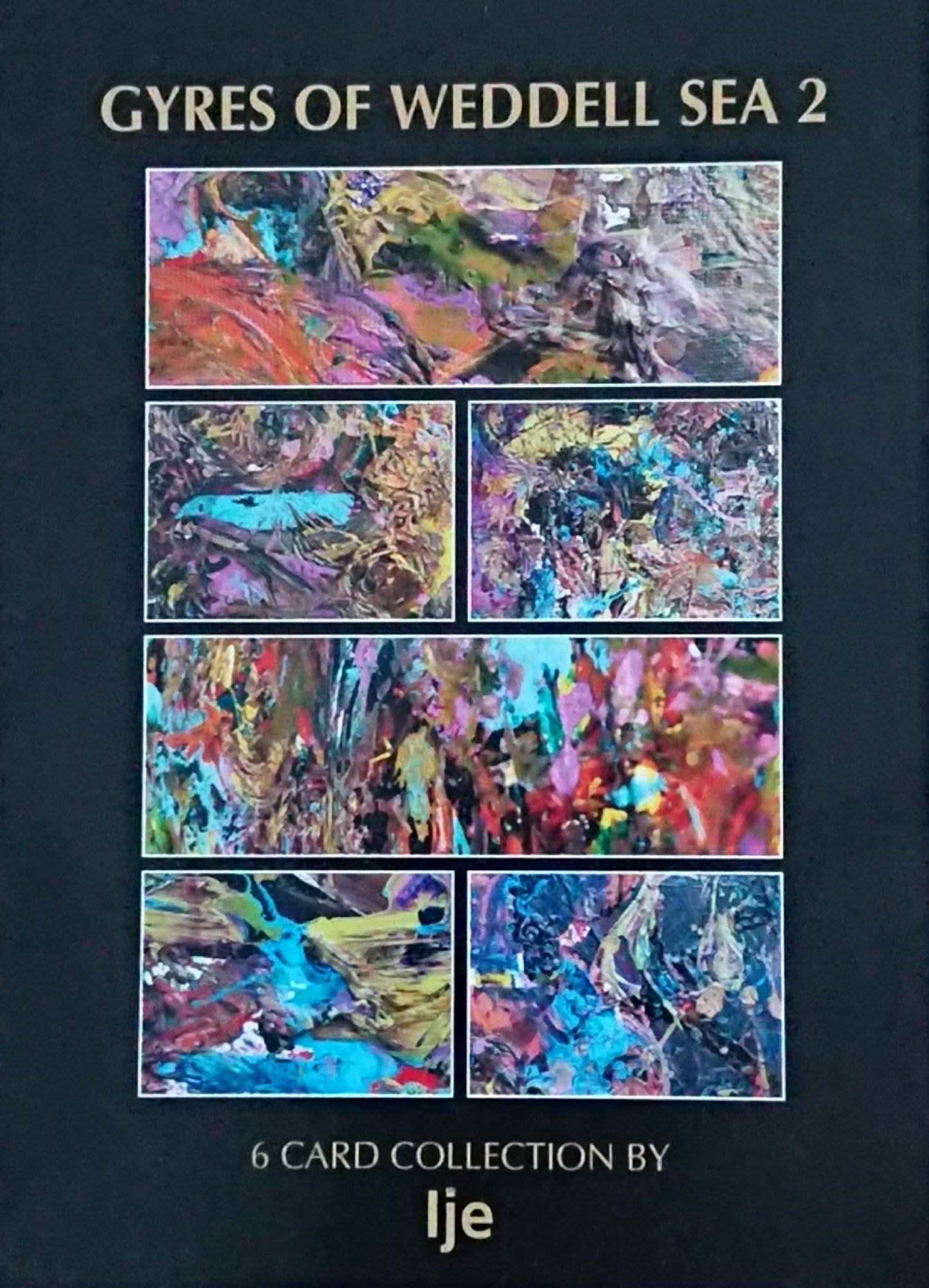 CURATED CARD SET - EMBEDDED IN THE FLESH OF THE WORLD: GYRES OF WEDDELL SEA 2