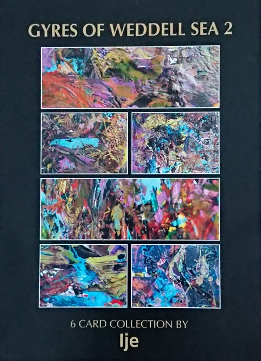 CURATED CARD SET - EMBEDDED IN THE FLESH OF THE WORLD: GYRES OF WEDDELL SEA 2