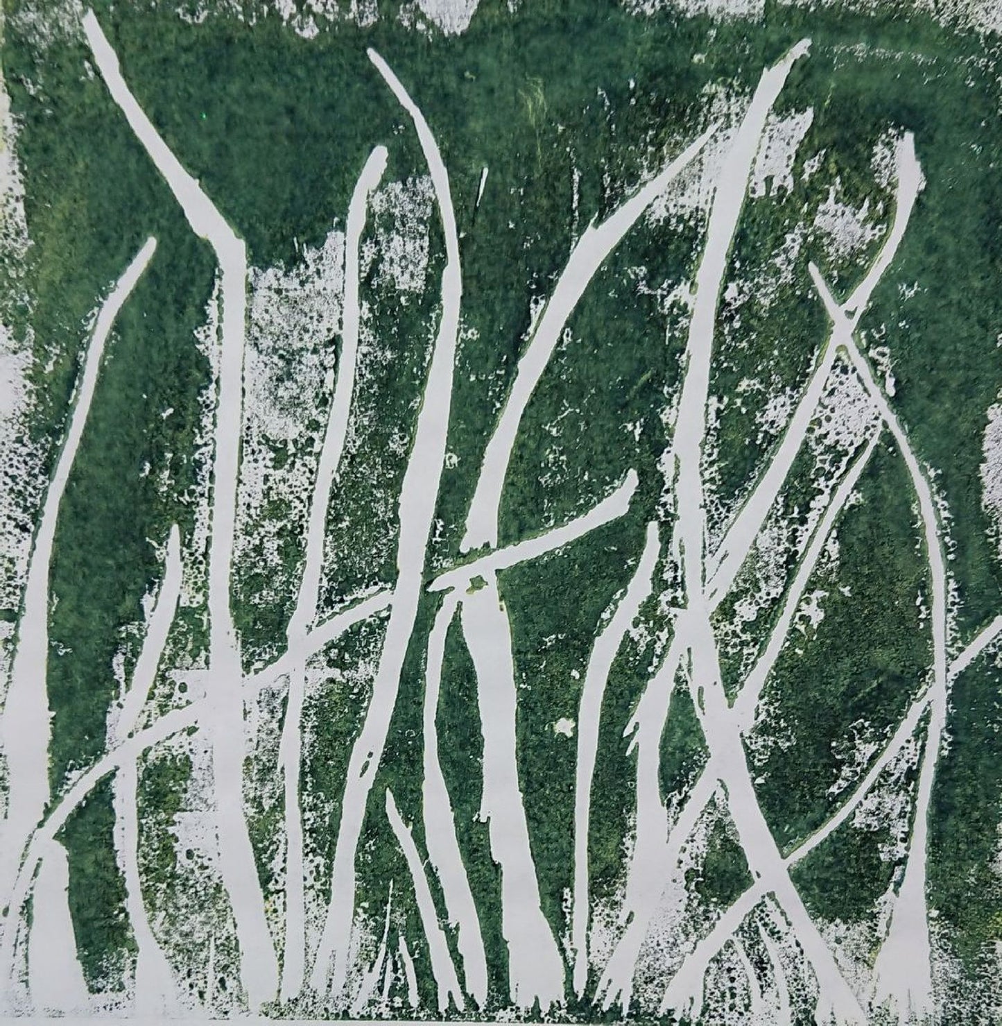 GRASS & TREES 6: YELLOW on BLACK