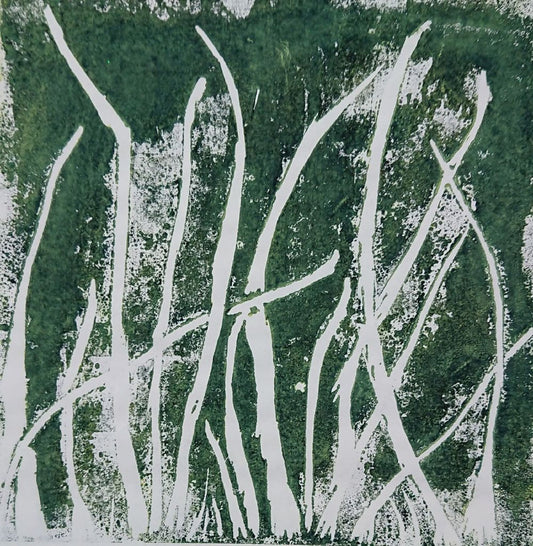 GRASS & TREES 6: YELLOW on BLACK